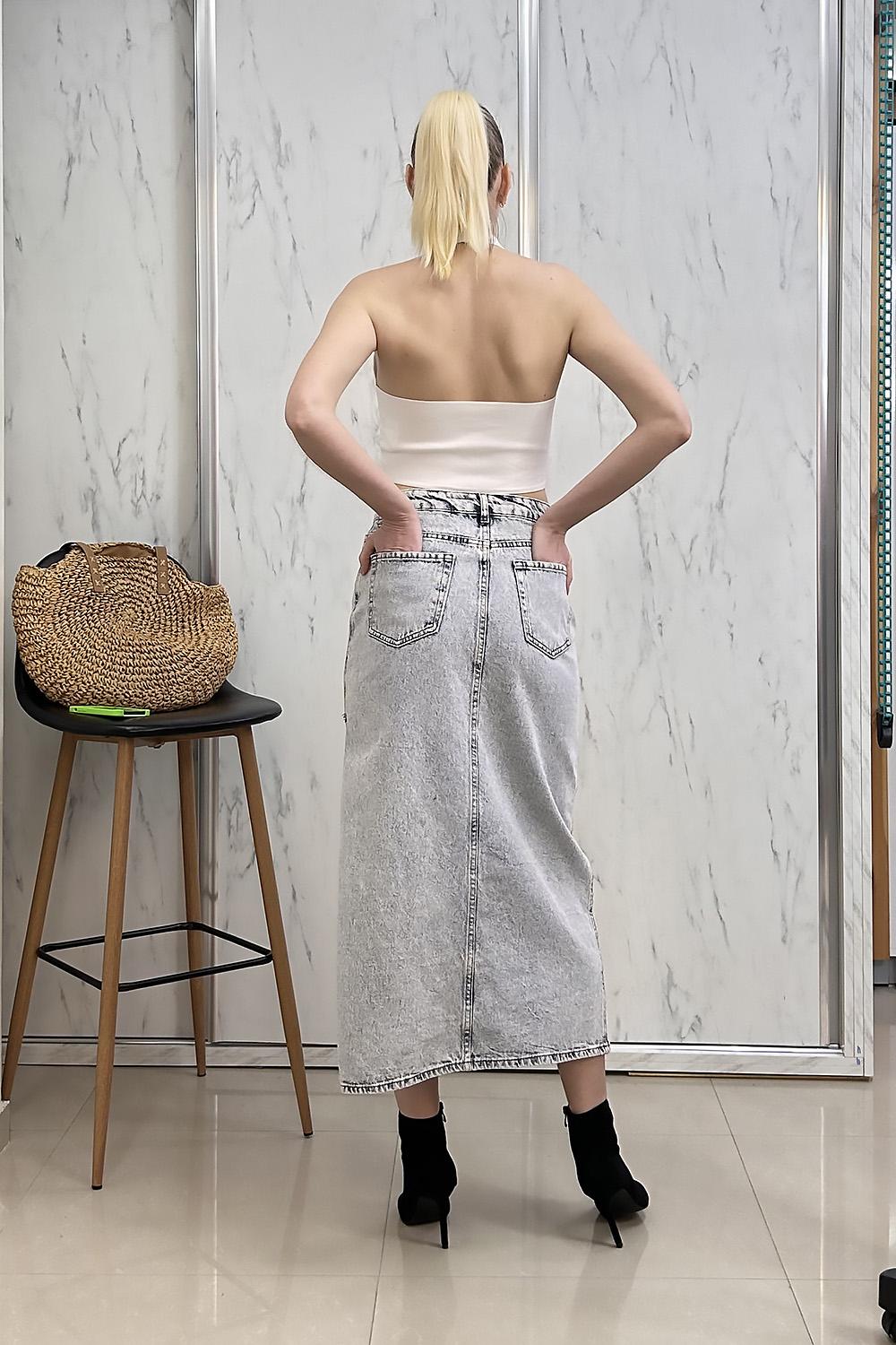 დენიმი, ჯინსი Women's Denim Skirt TOP SECRET 3IMG_5604_1.jpg