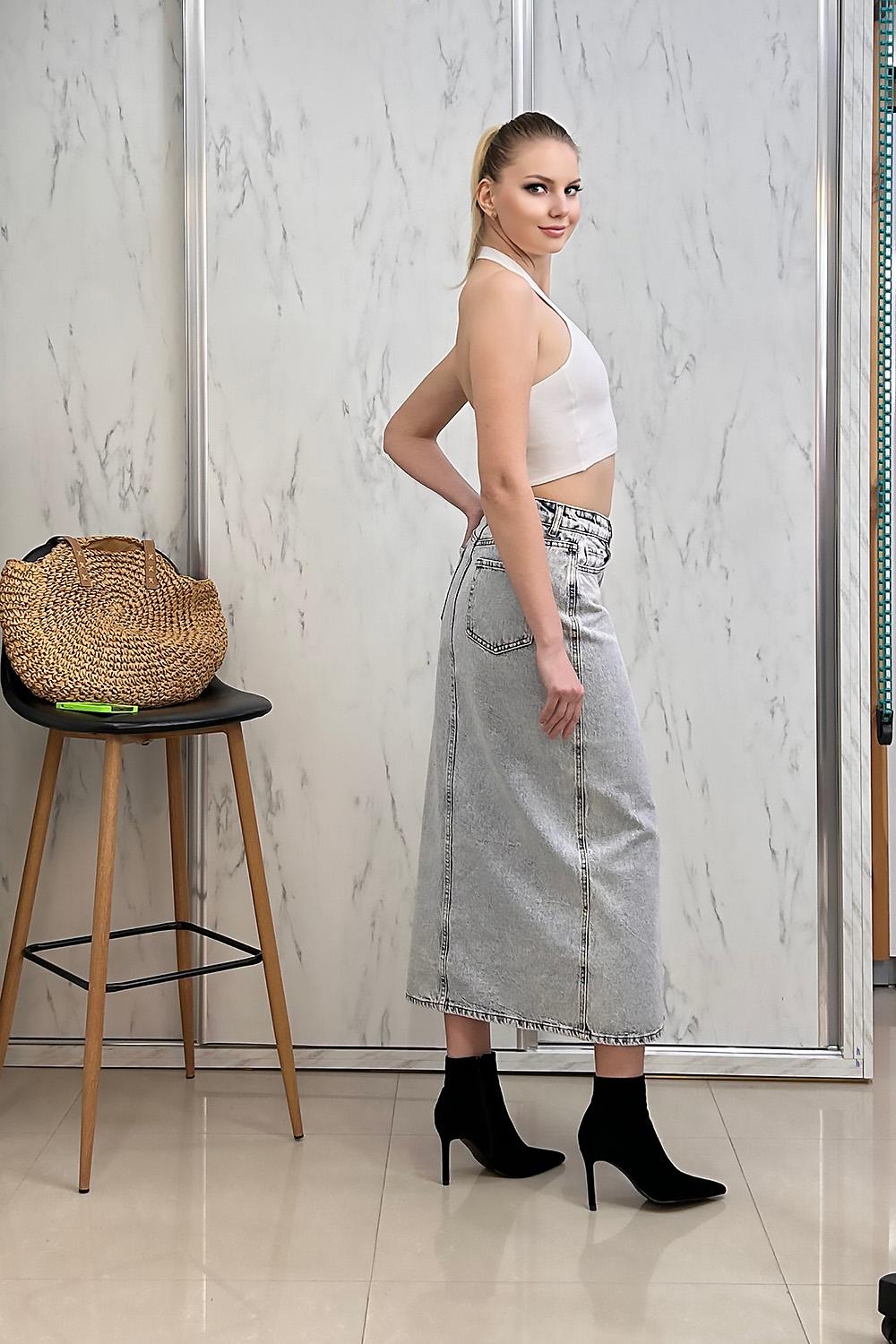 დენიმი, ჯინსი Women's Denim Skirt TOP SECRET 4IMG_6267_1.jpg