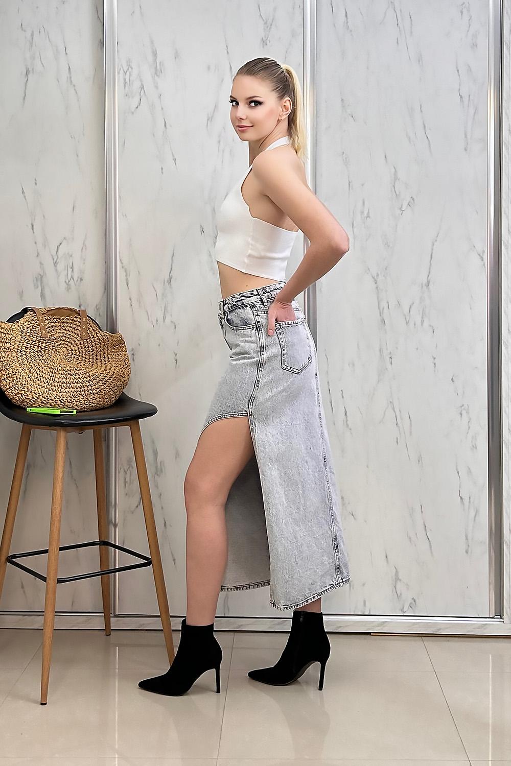 დენიმი, ჯინსი Women's Denim Skirt TOP SECRET 5IMG_6266_1.jpg