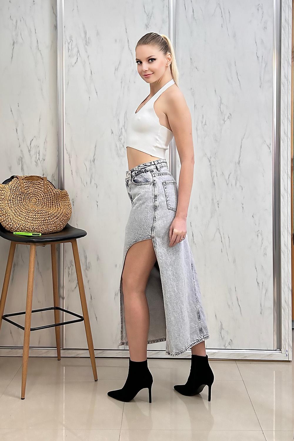 დენიმი, ჯინსი Women's Denim Skirt TOP SECRET 6IMG_6268_1.jpg