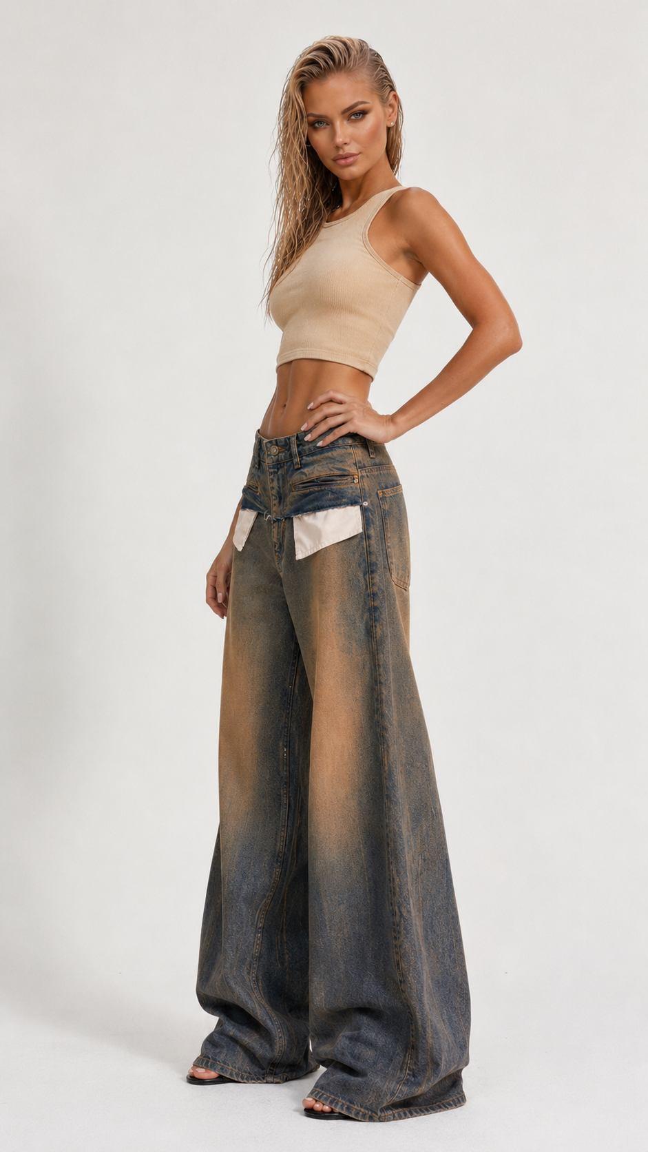 დენიმი, ჯინსი Women's Denim Jeans IT'S BASIC 2image065.jpg