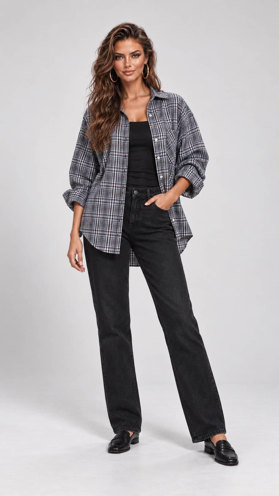 ბლუზი, პერანგი, პოლო Women's Shirt IT'S BASIC 2image449.jpg