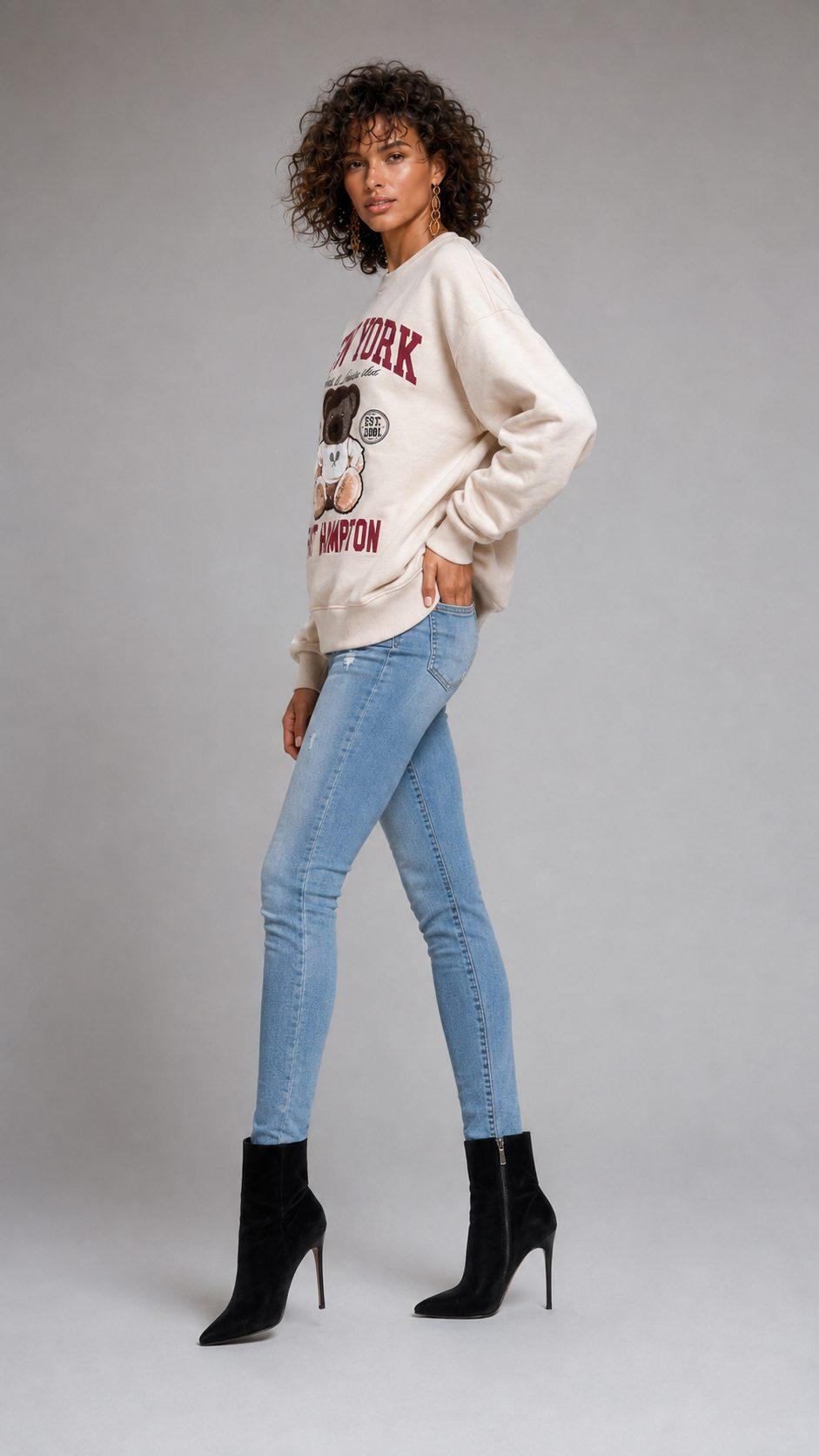 სვიტრი, სვიტშოტი Women's Sweatshirt MINT 3image402.jpg