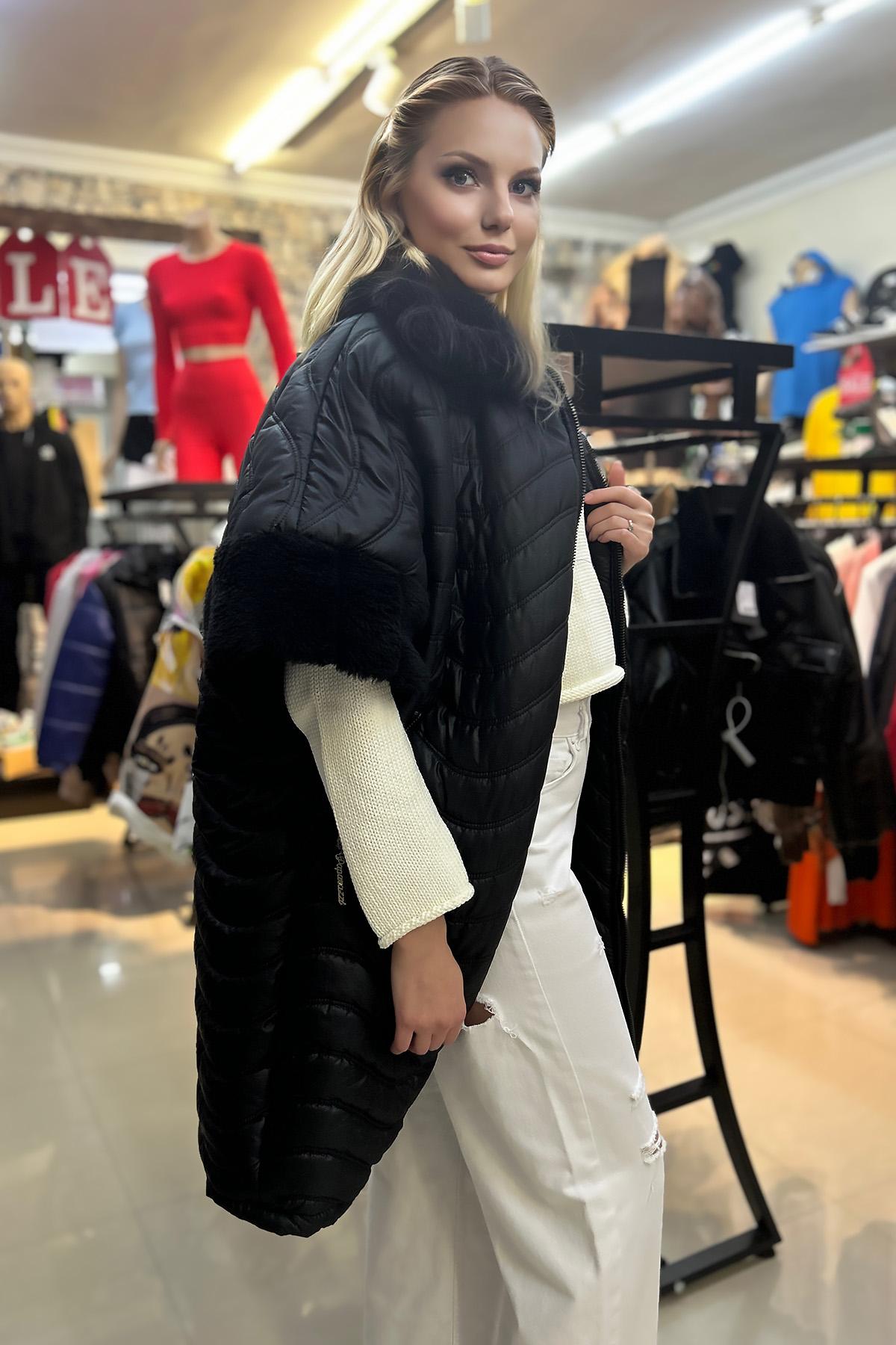 ქურთუკი, ჟილეტი ქალის თბილი ქურთუკი PAPARAZZI FASHION 17266-1.jpg