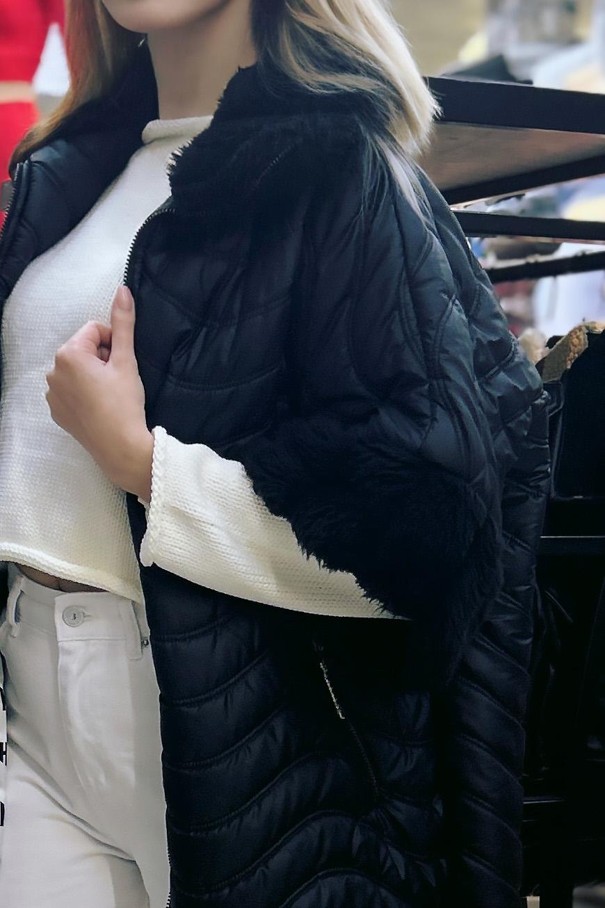ქურთუკი, ჟილეტი ქალის თბილი ქურთუკი PAPARAZZI FASHION 67266-6.jpg