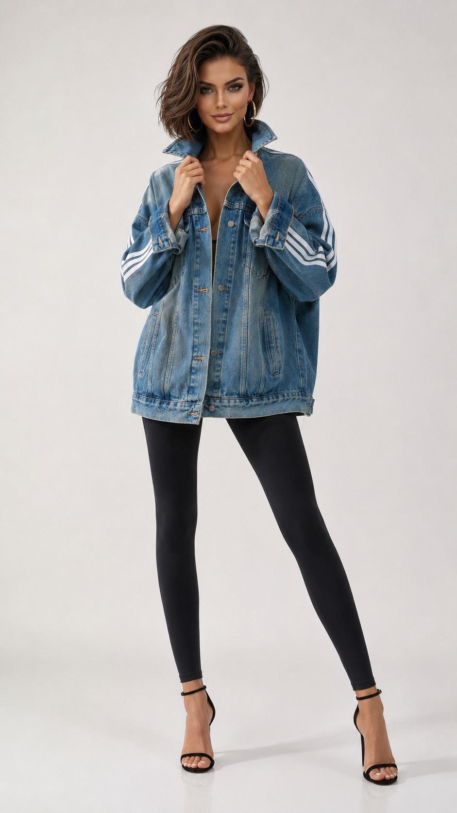 დენიმი, ჯინსი Women's Denim Jacket CHAMUR NATIONAL 2image039.jpg