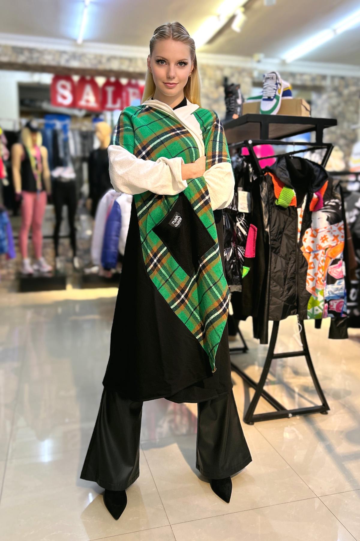 ჰუდი, კარდიგანი ქალის კარდიგანი PUNK QUEEN 234.jpg