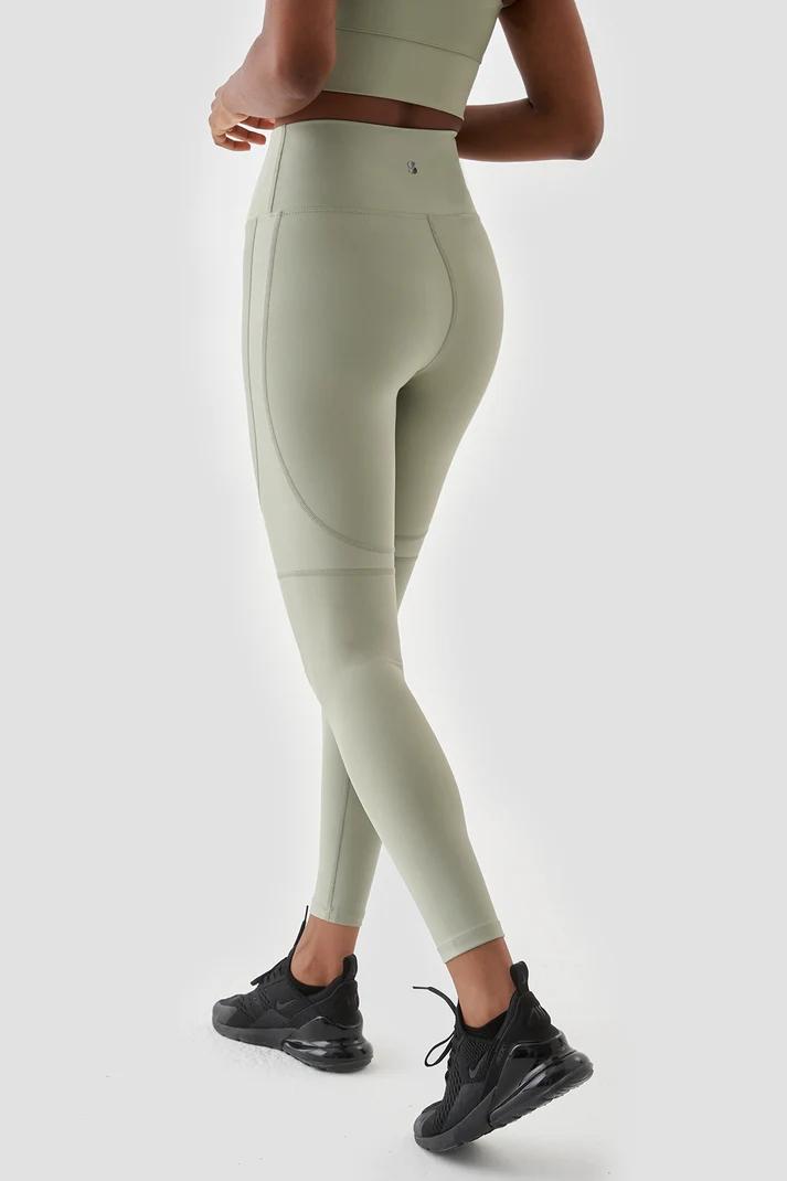 ფიტნეს ტანსაცმელი Women's Tights  Athletic SUPERSTACY superstacy-yvonne-parlak-parca-detayli-acik-yesil-spor-tayt-4780.jpg