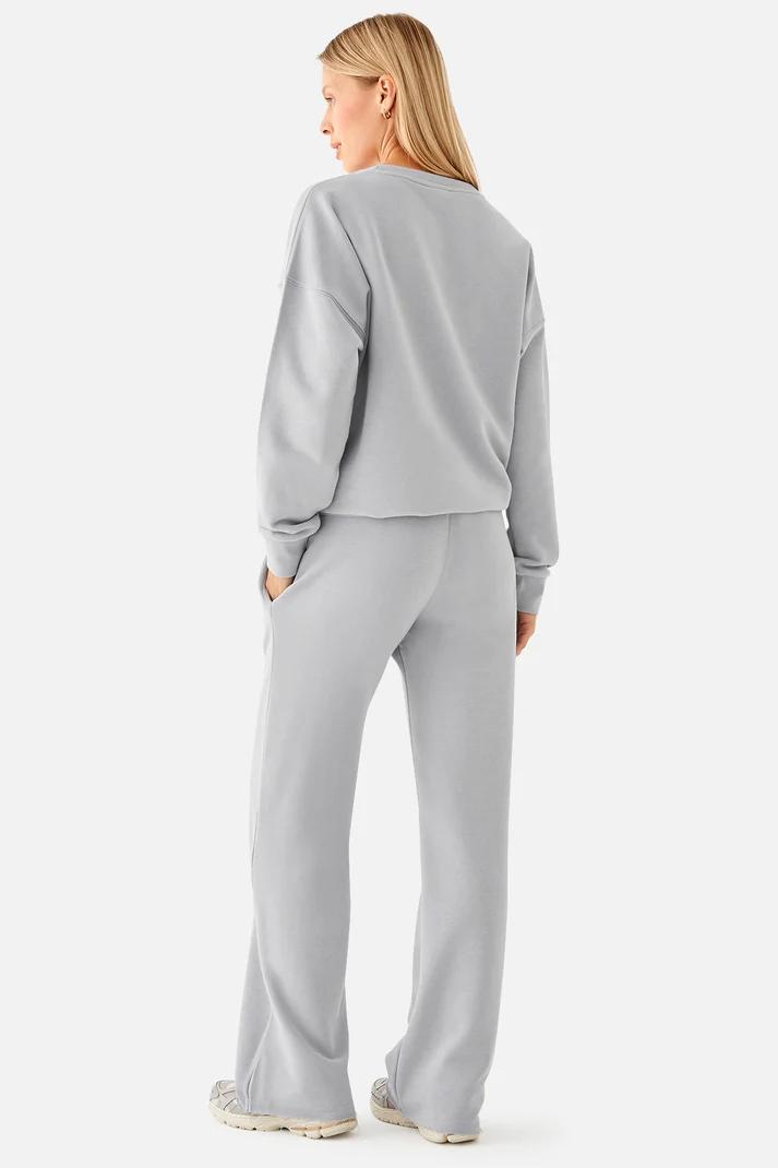 სპორტული შარვალი Women's Sweatpants SUPERSTACY superstacy-amelia-flare-genis-paca-gri-esofman-alti-6173.jpg