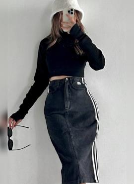 Женская джинсовая юбка 77 FASION