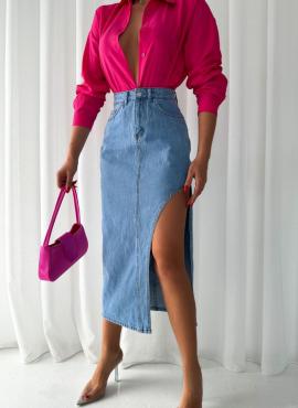 Women's Denim Skirt TOP SECRET