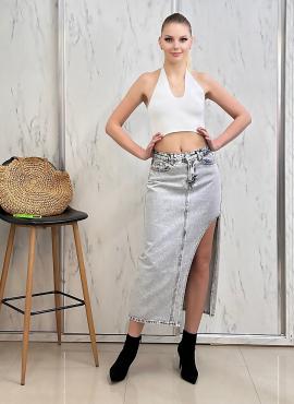 Women's Denim Skirt TOP SECRET
