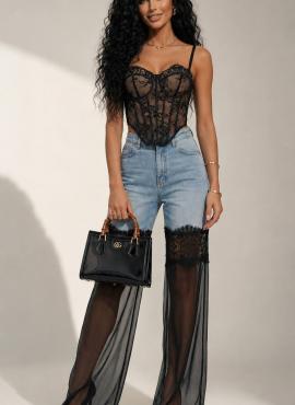 Women's Denim Jeans Wide Leg IT'S BASIC