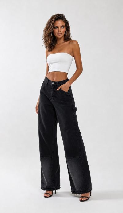 Women's Denim Jeans Wide Leg GRJ 1image032.jpg