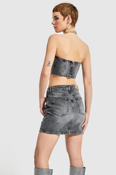 Women's Denim Top IT'S BASIC  Photo 2