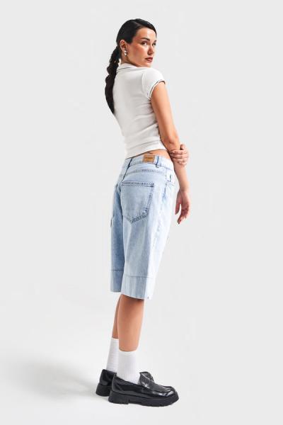 Women's Denim Bermuda IT'S BASIC Photo 2