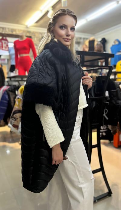 ქალის თბილი ქურთუკი PAPARAZZI FASHION  17266-1.jpg