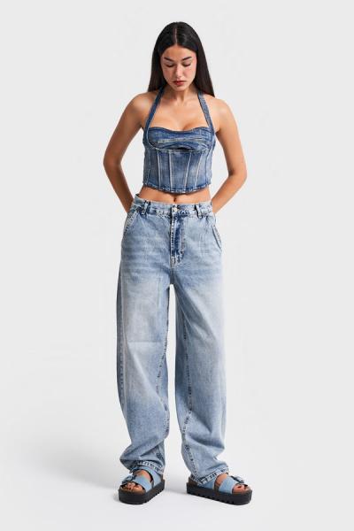 Women's Denim Top IT'S BASIC  Photo 2
